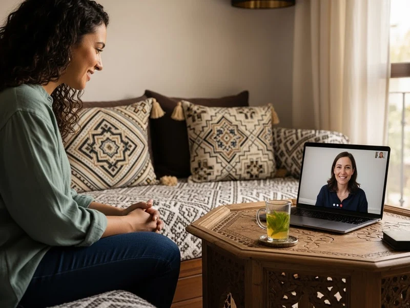 Efficacité de la thérapie en ligne au Maroc : Ce que dit la science"